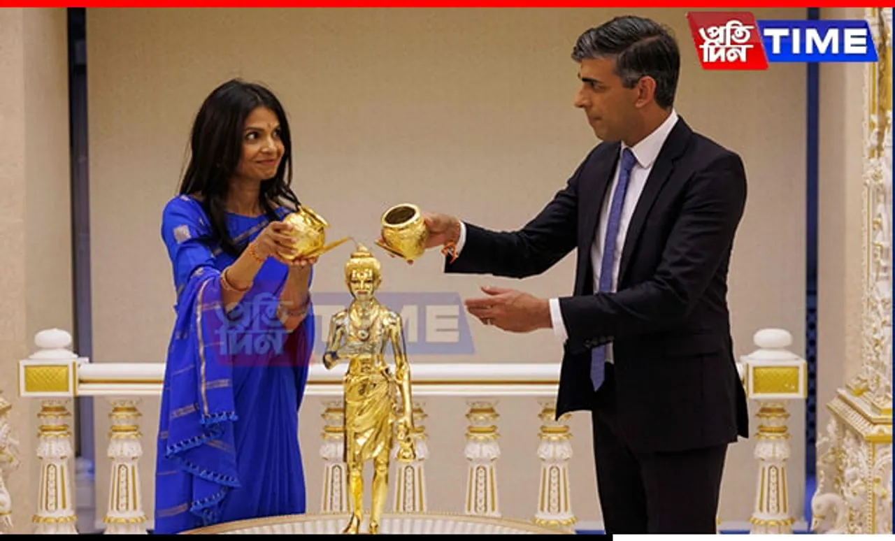 I Draw Inspiration From My Hindu Faith: UK PM Sunak at London Temple