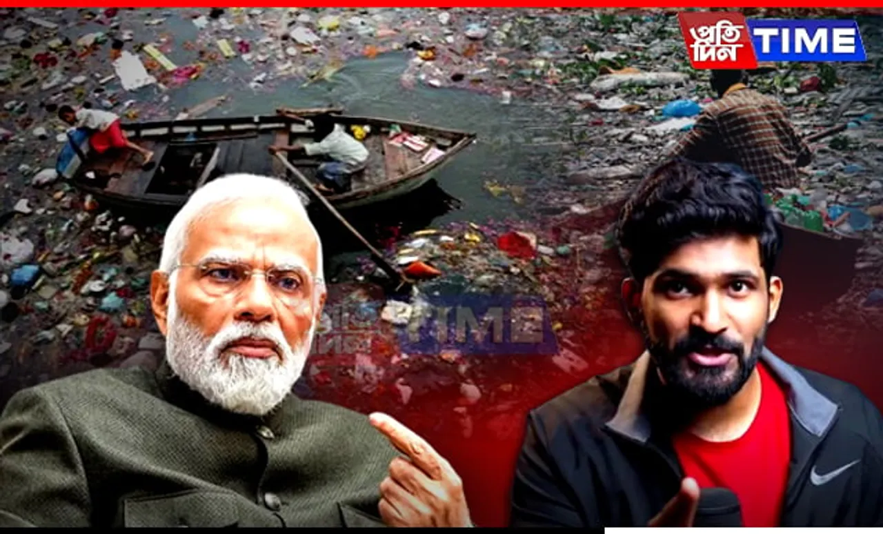 Indian Influencer Challenge PM Modi to Clean Up India's Rivers Using Advanced Tech