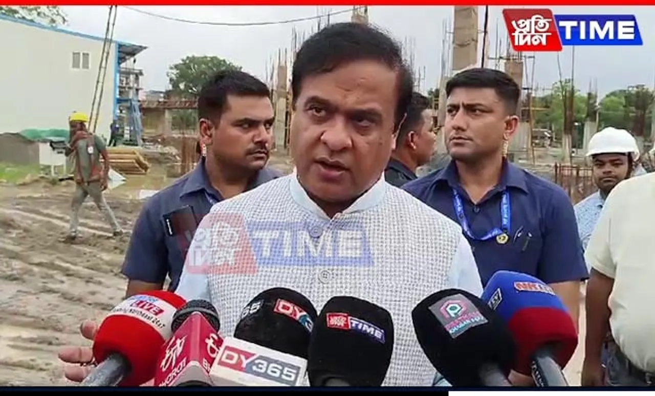 CM Sarma Inspects Key Guwahati Projects, Announces April 2025 Completion