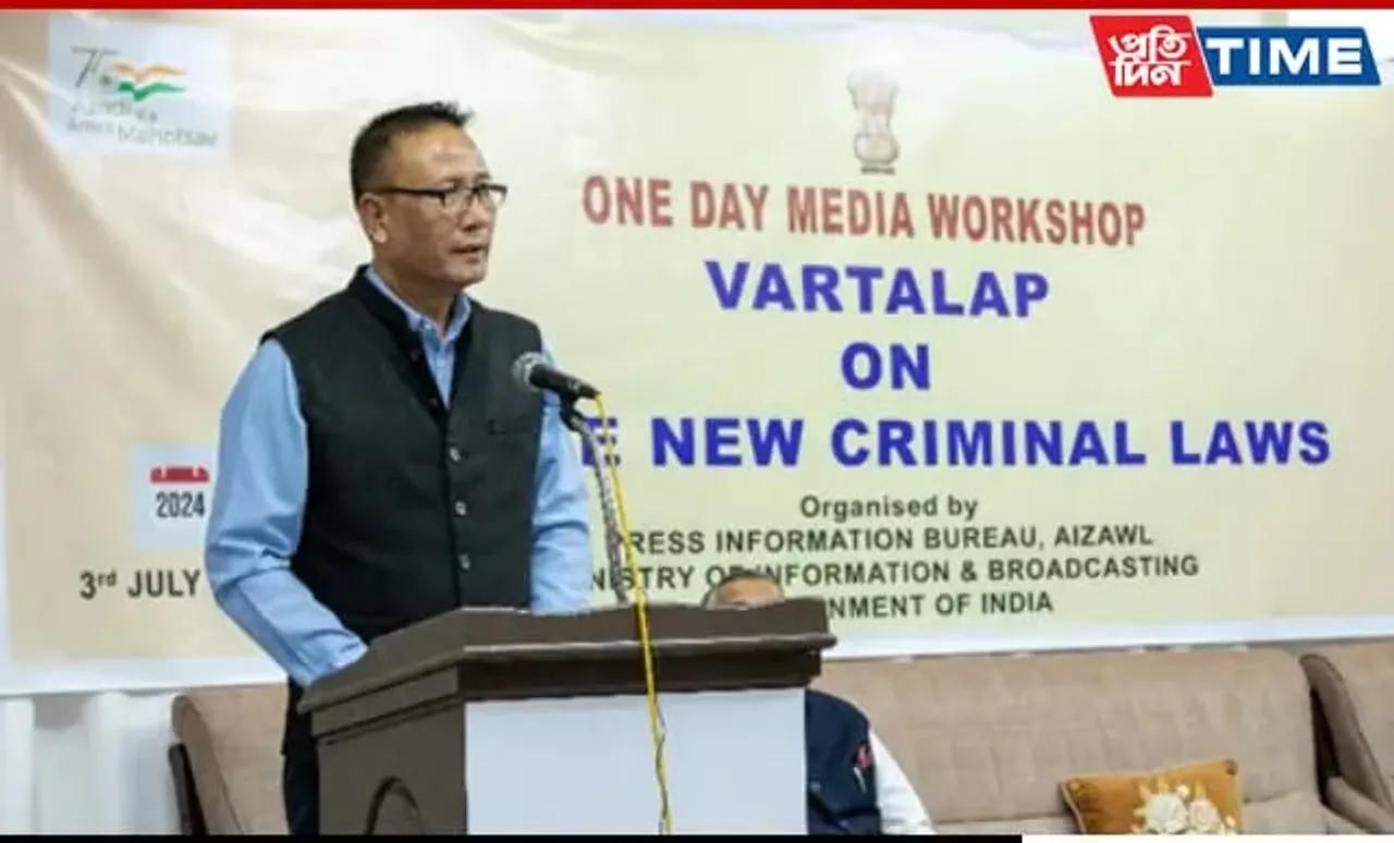 Mizoram Assembly Speaker Urges People To Heed New Criminal Laws