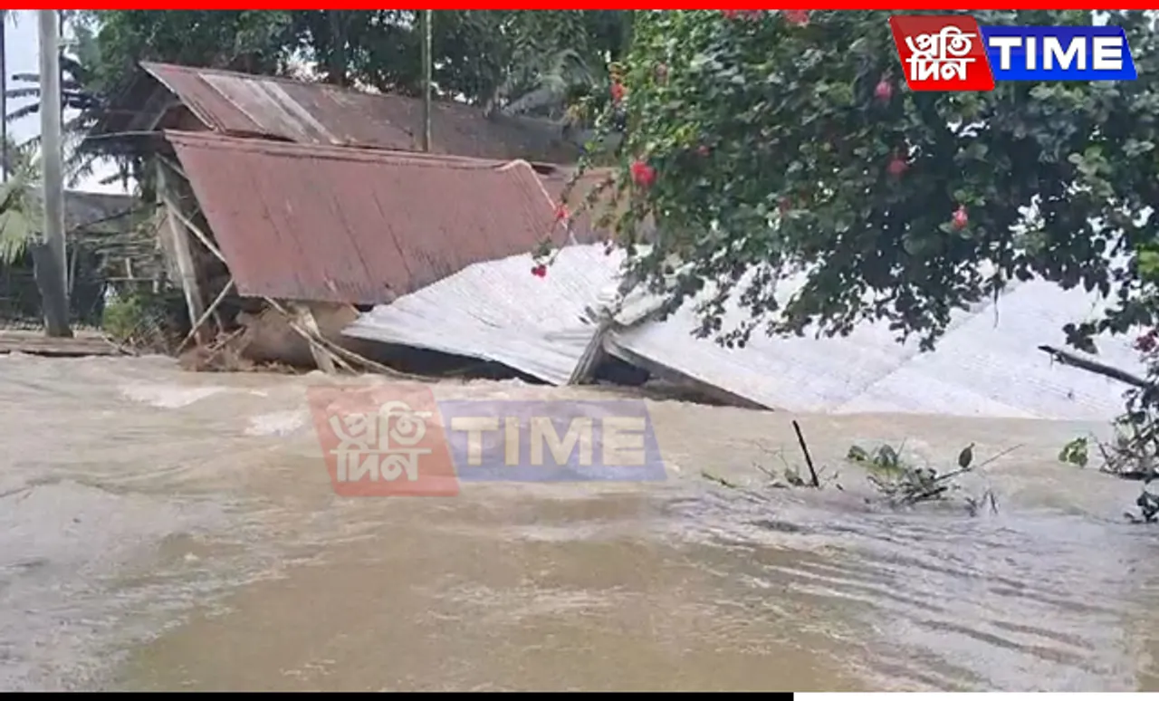 Assam Floods: Over 24 Lakh Affected, Major Rivers Above Danger Mark