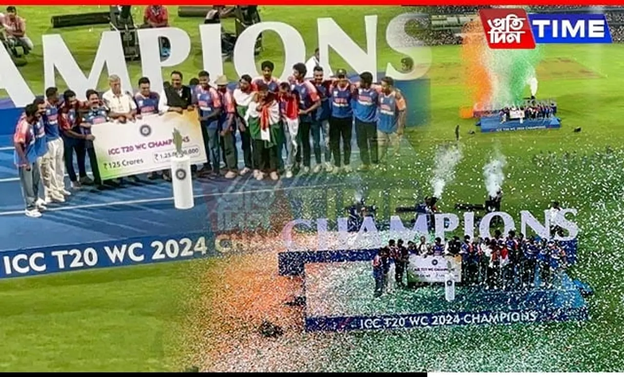 BCCI Awards Team India Rs 125 Crores for T20 World Cup Triumph at Wankhede Stadium