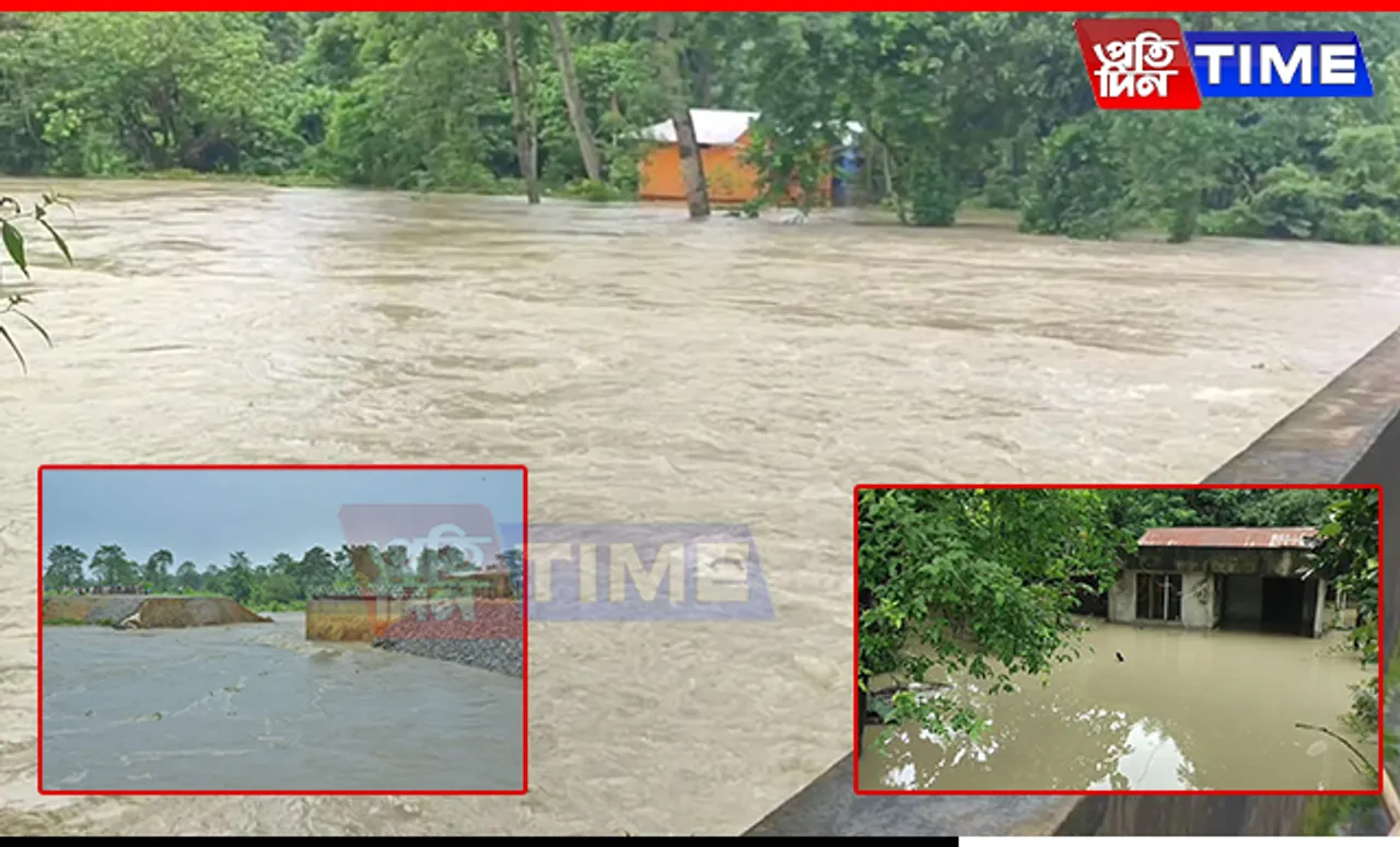 Assam: Embankment Breach Inundates Over 25 Villages, Leaves People Homeless in Kaliabor