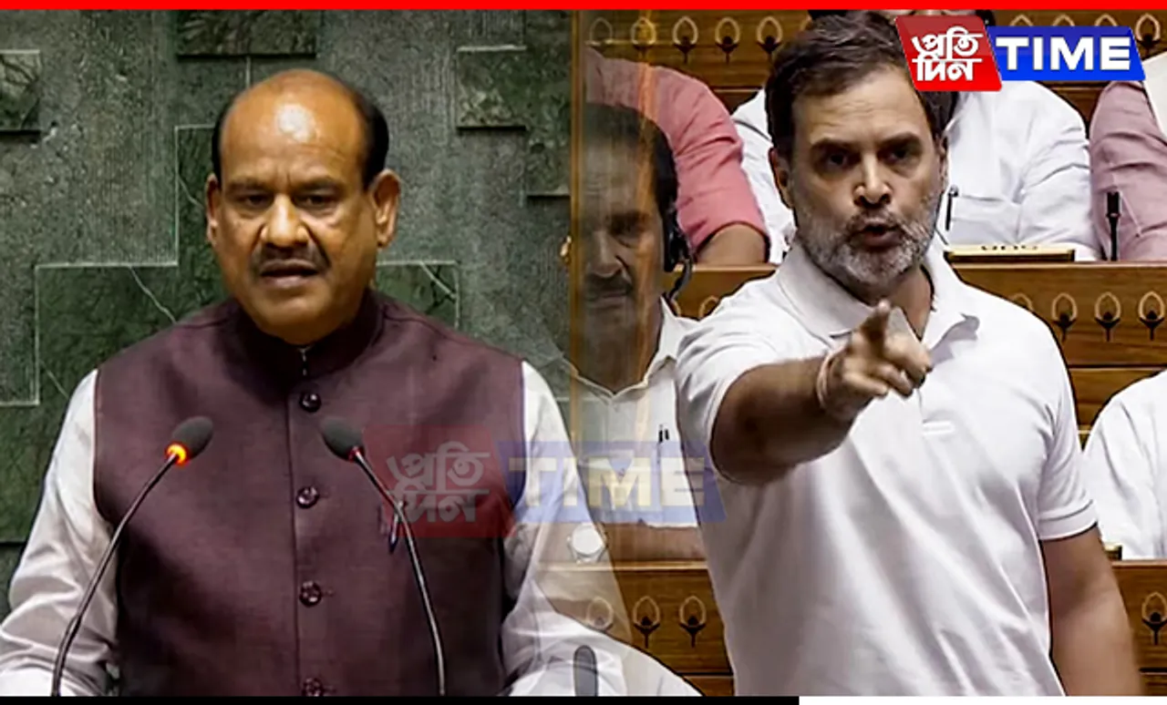 Rahul Gandhi Writes to Om Birla Over 'Selective Expunction' of Speech
