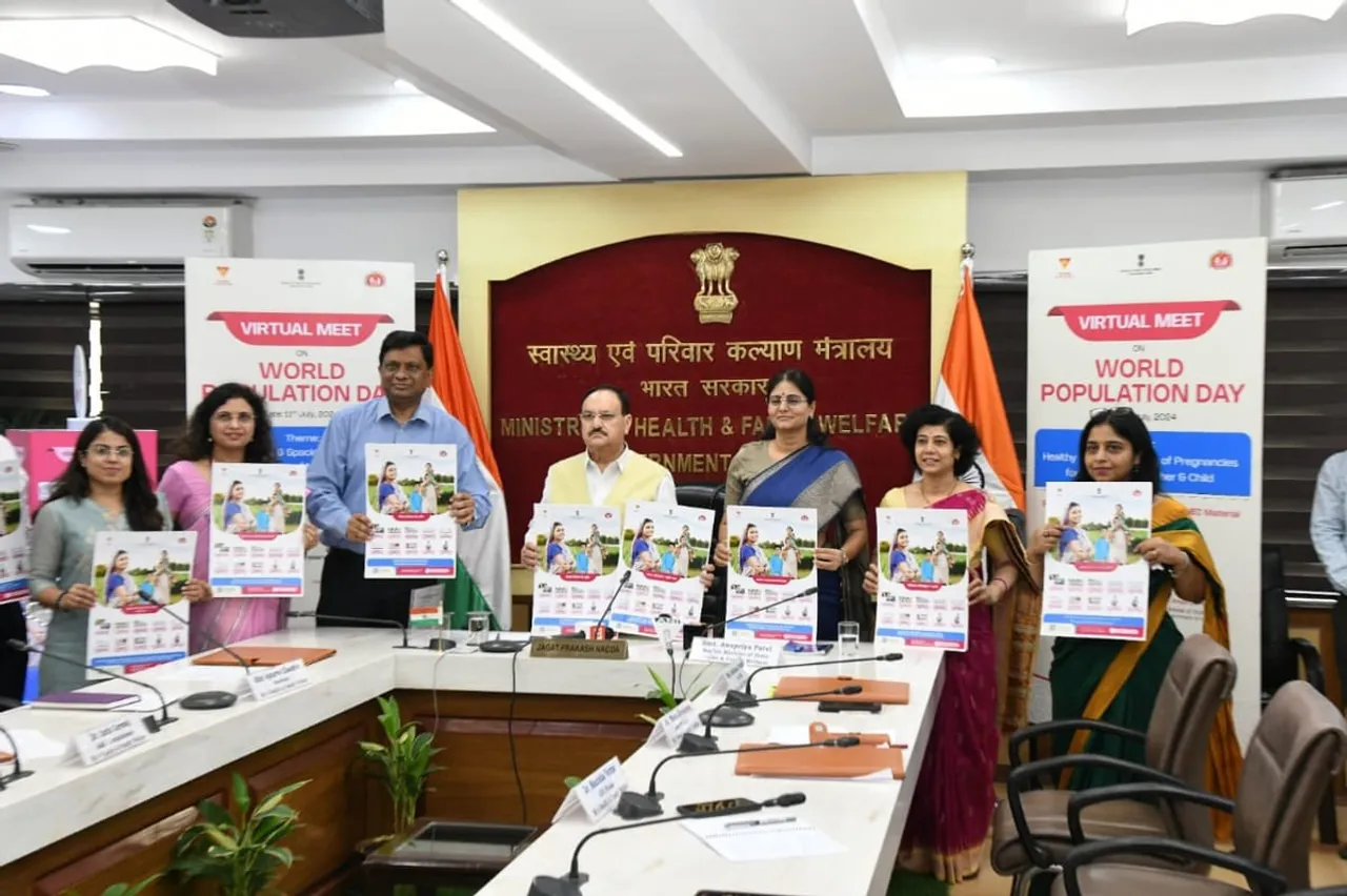 World Population Day: JP Nadda Calls for Commitment to Population Stabilization