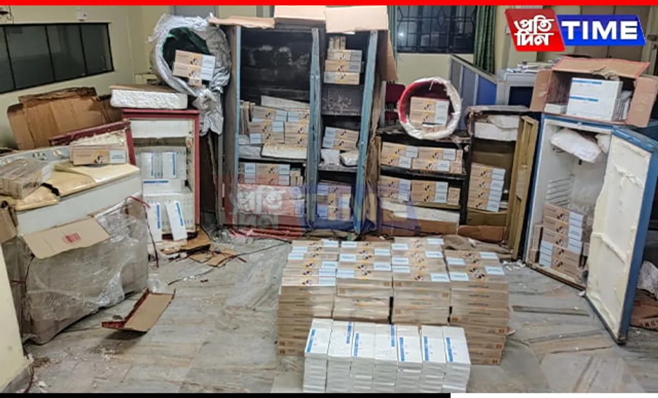 Customs Dept Conducts Major Operation in Guwahati, Seizes Smuggled Cigarettes