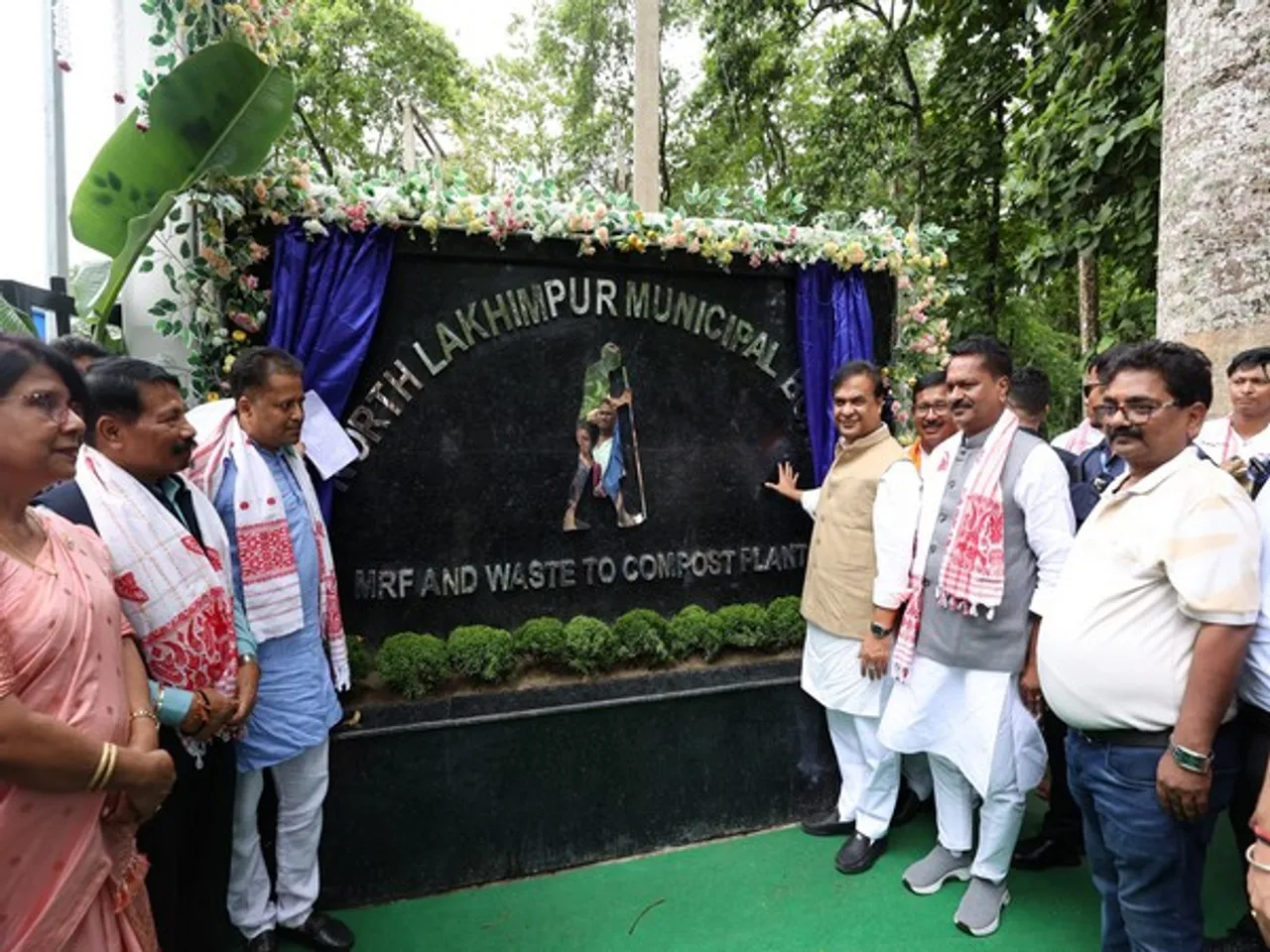 CM Sarma Inaugurates Waste-to-Compost Plant in North Lakhimpur