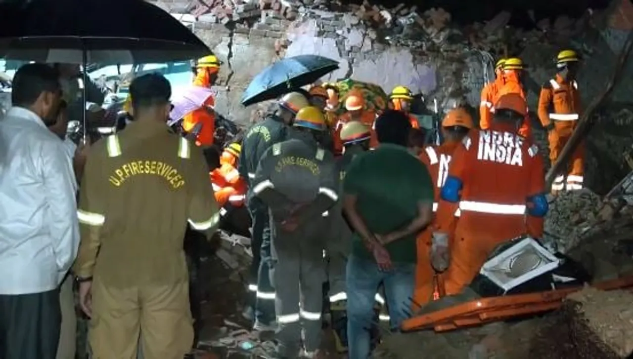 Uttar Pradesh: Three-Storey Building Collapse in Meerut Claims 9 Lives