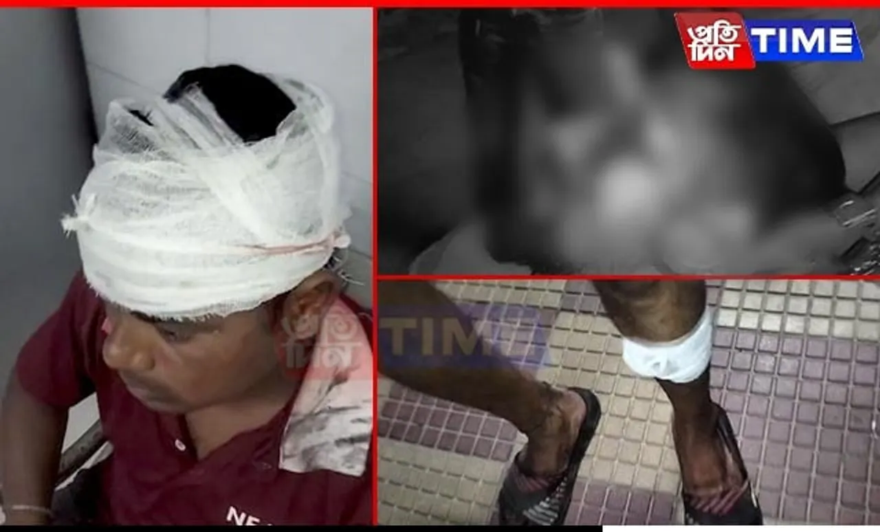 Scuffle Over Ganesh Idol Immersion Turns Brutal in Guwahati; Several Injured