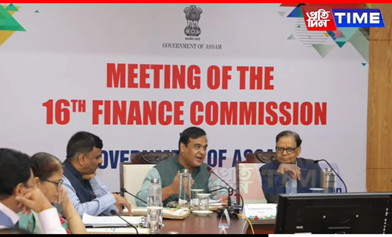 Assam's Revenue Woes: CM Sarma Calls for Reform at 16th Finance Commission Meet