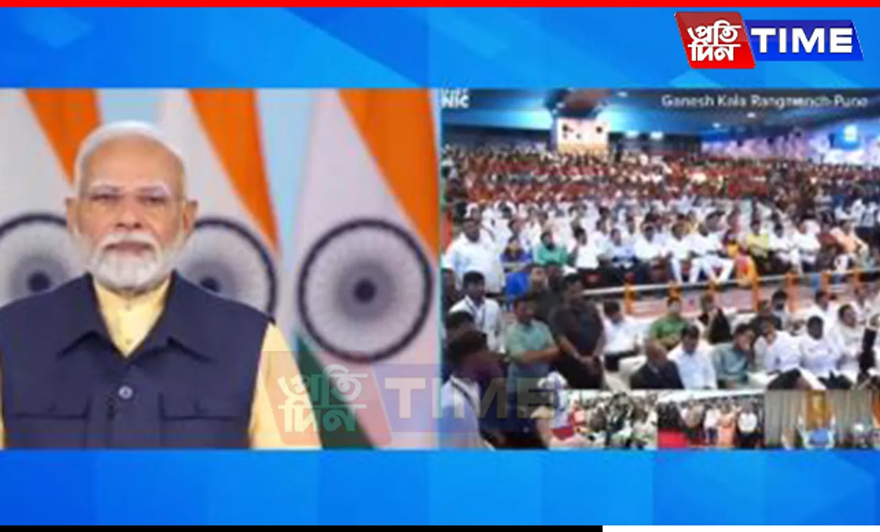 PM Modi Lays Foundation Stone to Projects Worth Rs 11,200 Cr in Maharashtra