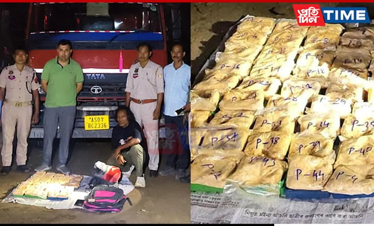 Guwahati: STF Seizes 537.2 Grams of Heroin in Jorabat, One Held