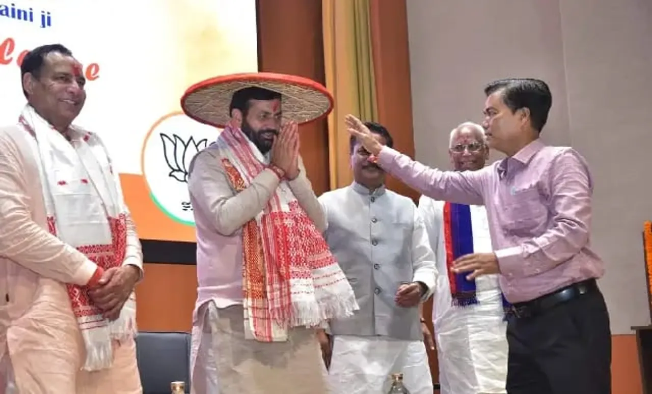 "BJP Not Out": Nayab Singh Saini Dedicates Haryana Win To Party Workers