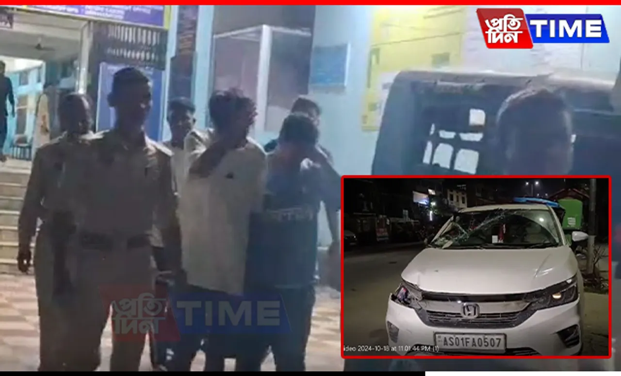 Police Operation Against Int'l Car Traffickers in Guwahati Leaves 9 Officers Hurt