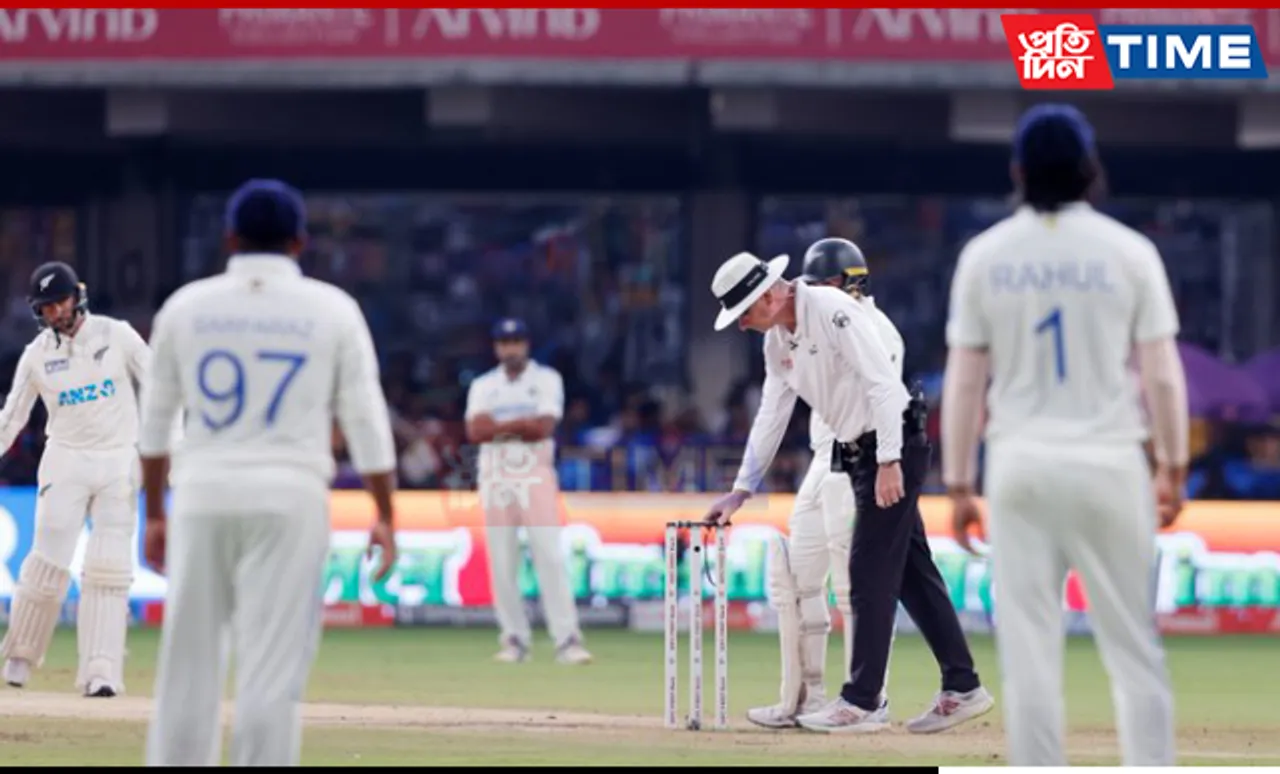 Can Rain Save India? New Zealand Just 107 Runs Away from Test Victory