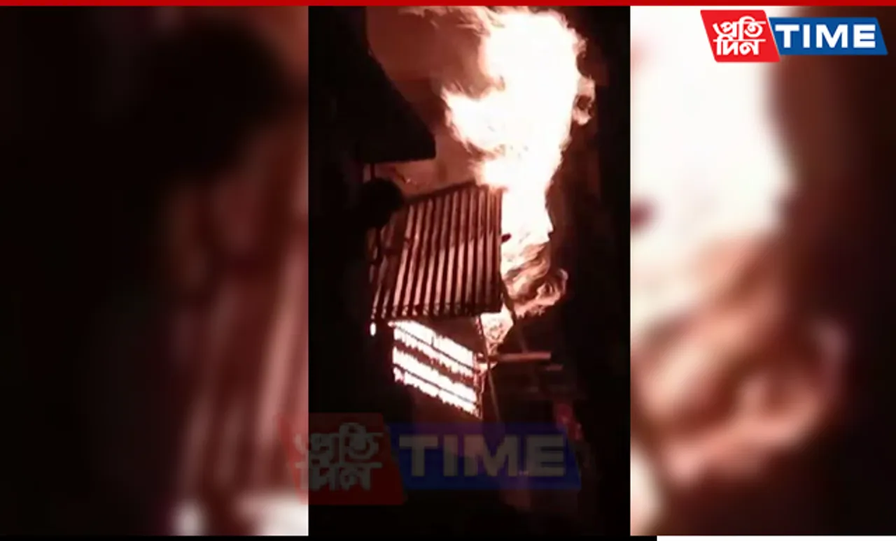 30 Houses Reduced to Ashes in Massive Fire in Assam's Dibrugarh