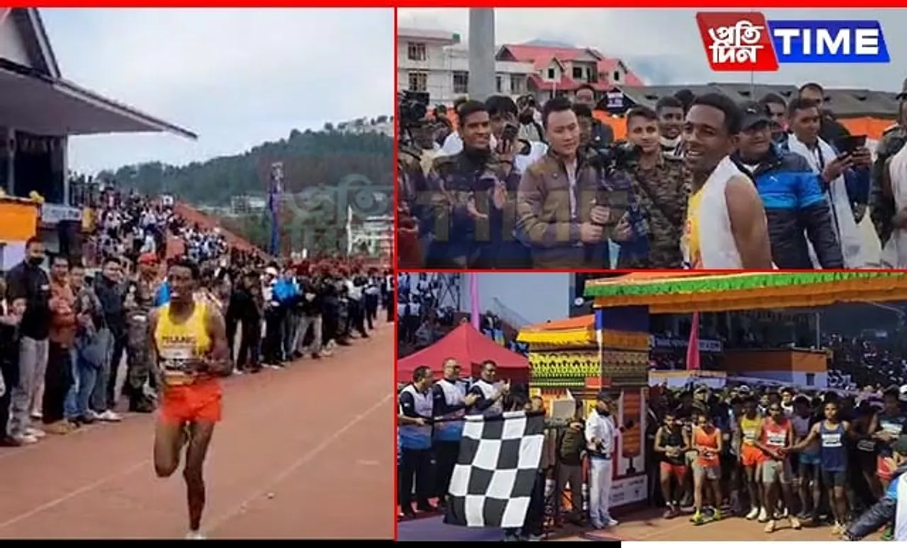 Ethiopian Runners Claim Victory in Tawang Marathon