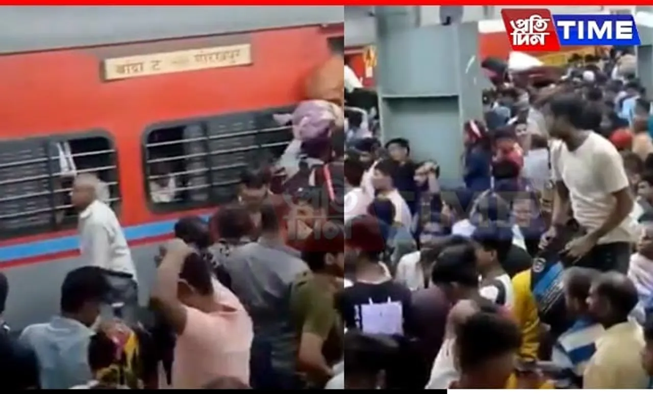 9 Injured in Stampede at Mumbai’s Bandra Terminus