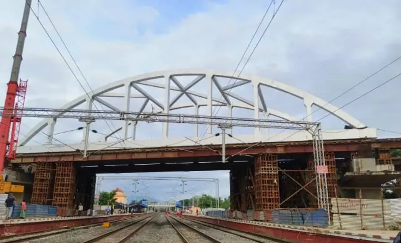NF Railway Advances Road Over Bridge Construction Near Kampur Station
