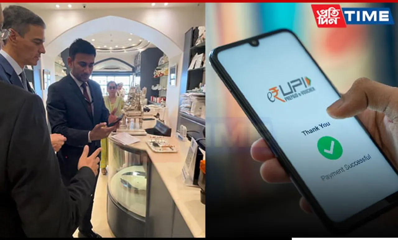 Mumbai: Spanish PM Pedro Sanchez Uses UPI to Purchase Lord Ganesha Idol