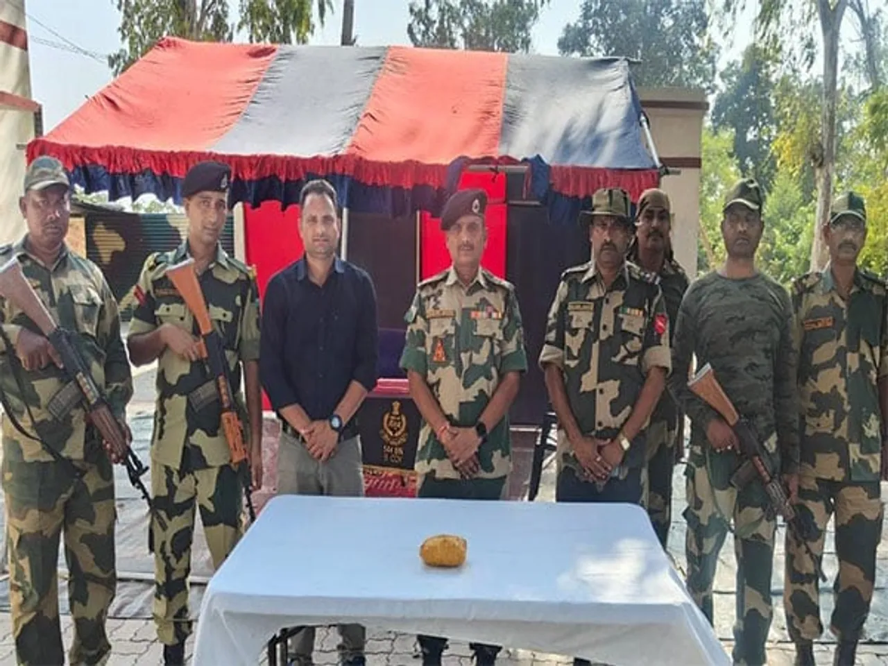 BSF Thwarts Smuggling Attempt, Seizes Drone and Heroin in Amritsar