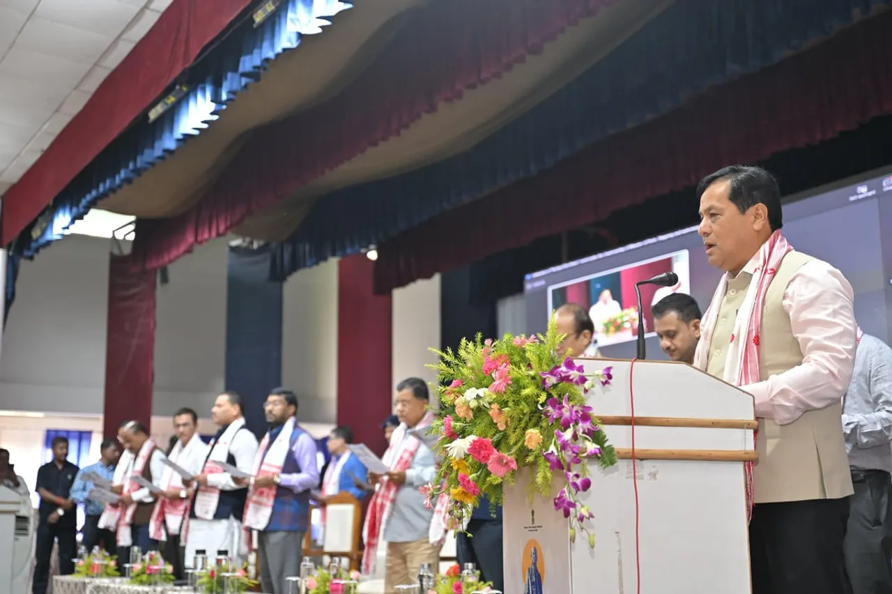 Sarbananda Sonowal Leads 'Rashtriya Ekta Diwas' Pledge, Honors Sardar Patel’s Legacy