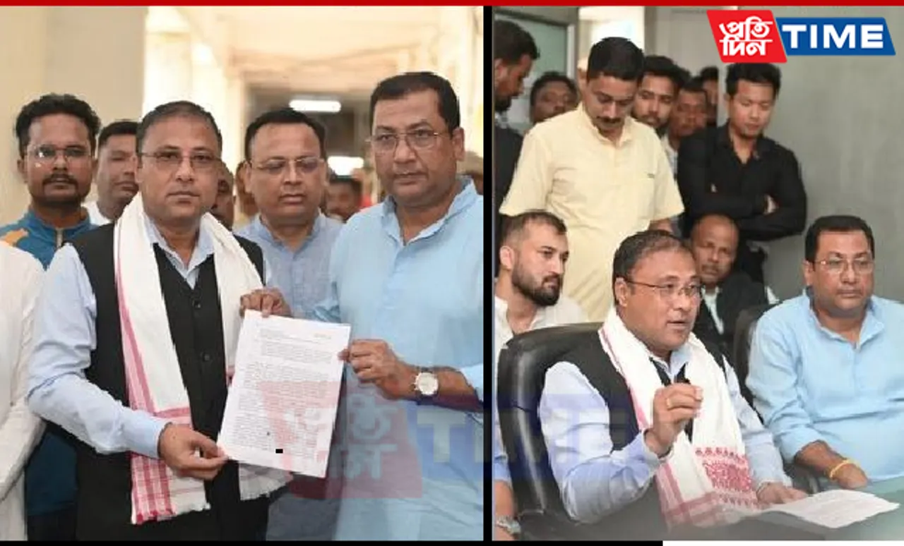 Assam BJP Submits Memorandum to Nagaon DC Over Firing Incident in Samaguri