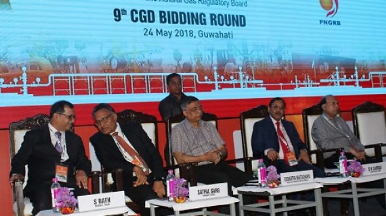 City Gas Distribution includes Assam and Tripura districts in its network