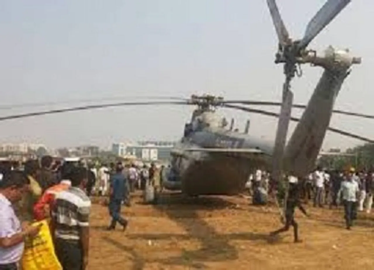 Assam: Indian Army helicopter makes emergency landing in Lakhimpur