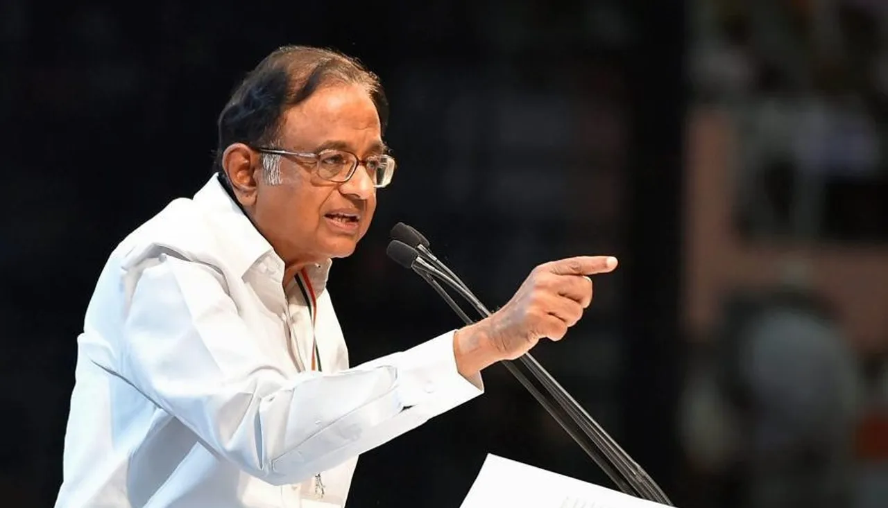 P Chidambaram asks J&K CM to quit BJP-PDP coalition