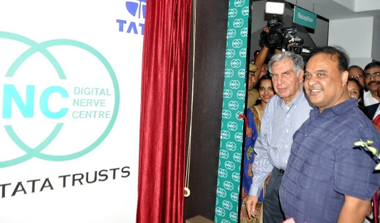 Ratan Tata and Himanta Biswa Sarma inaugurate Digital Information Nerve Centre in Guwahati