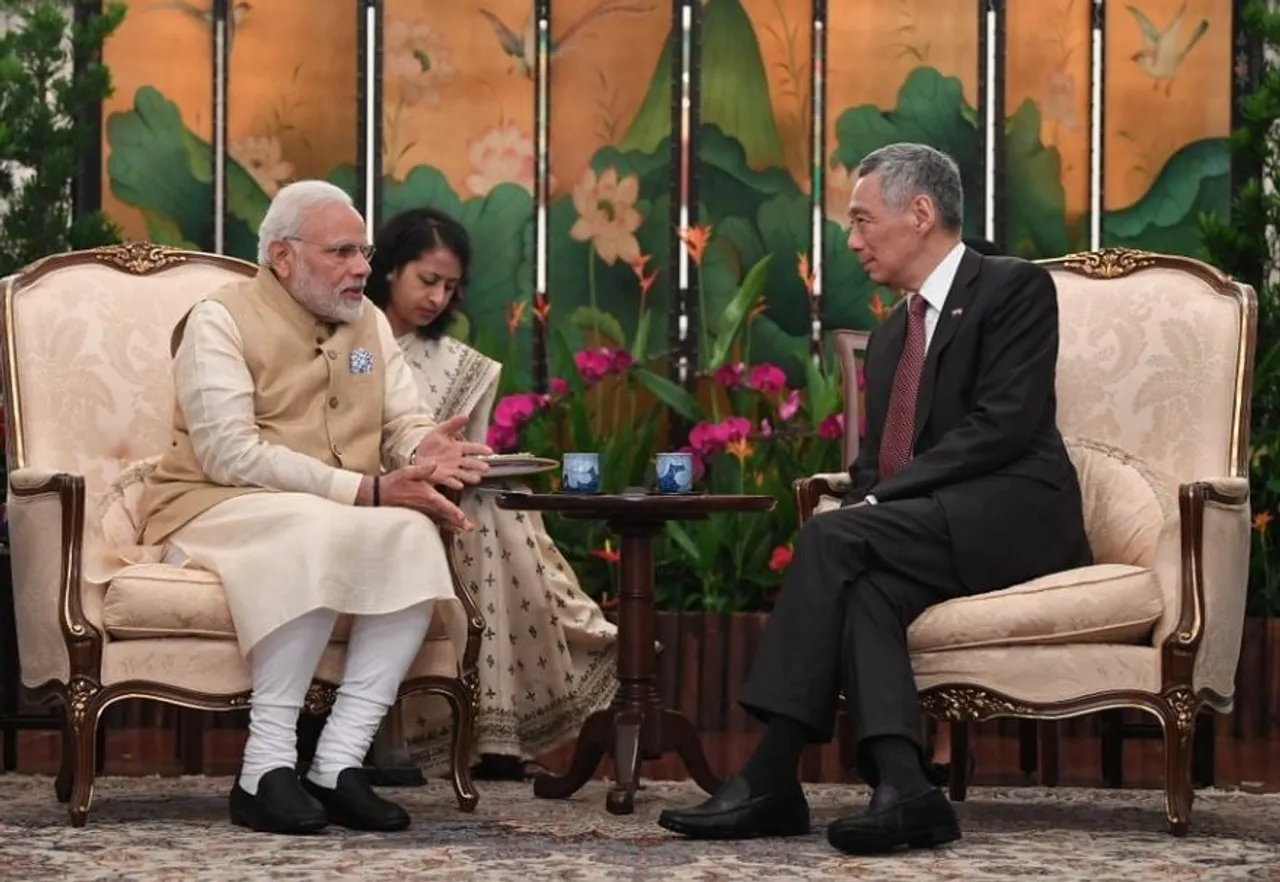 PM Modi signs eight agreements with Singapore counterpart Lee Hsien Loong