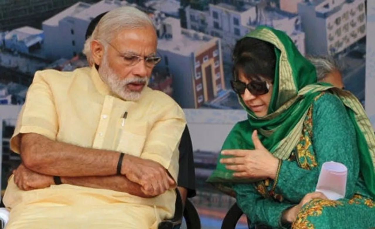 CM Mehbooba Mufti submits resignation minutes after BJP ends coalition government in J&K