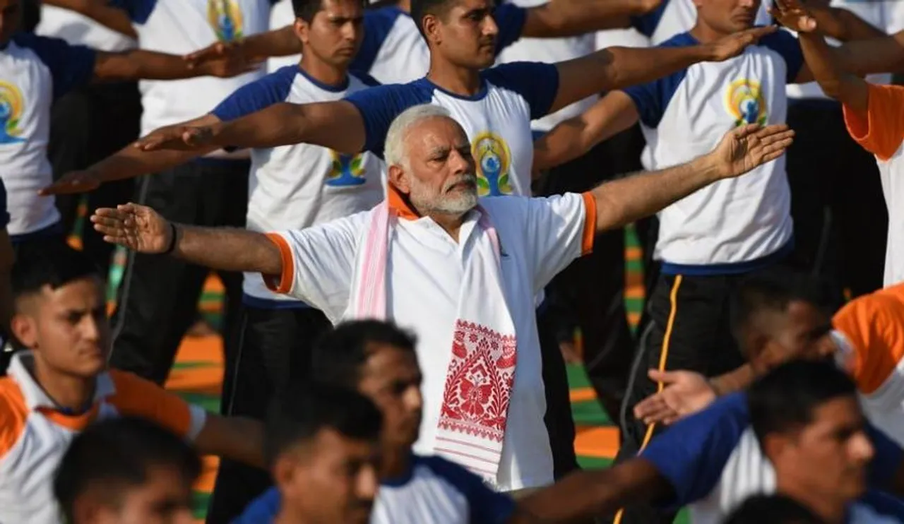 International Yoga Day celebrations in full swing across the country