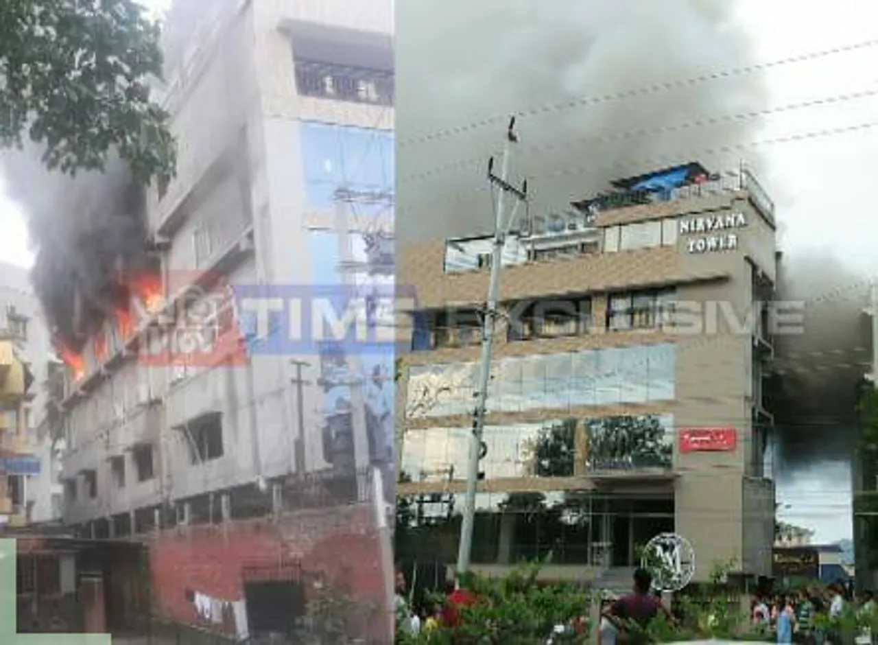 Reasons still unknown for Sunday’s fire at Nirvana Tower in Guwahati
