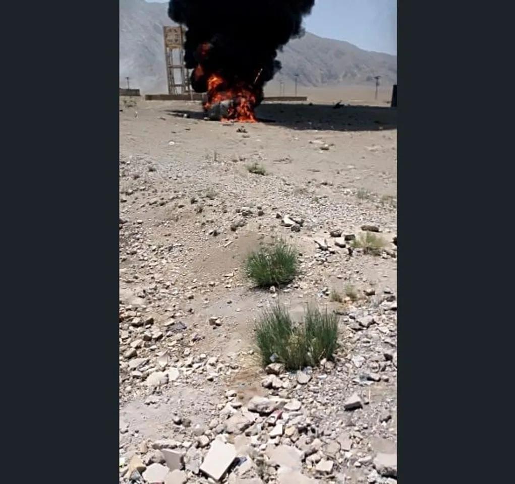 Helicopter crashes in Pakistan, 6 injured
