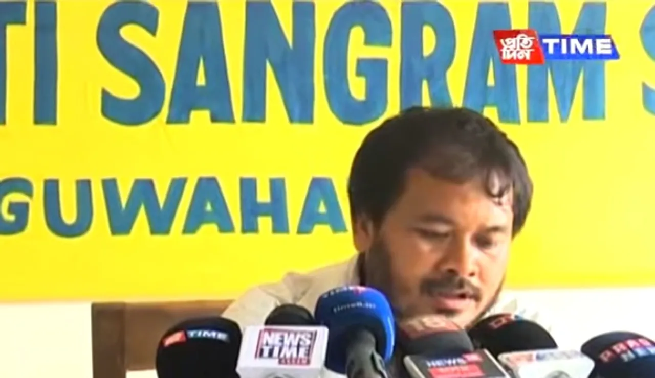 BJP and RSS do not want NRC to be published, flood is a lame excuse: Akhil Gogoi