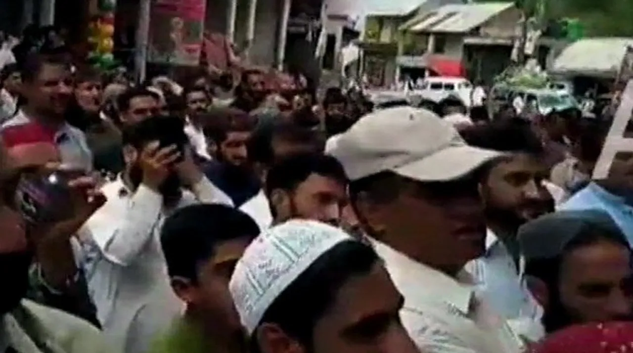 Massive Protests in PoK against Islamabad for supporting terror groups