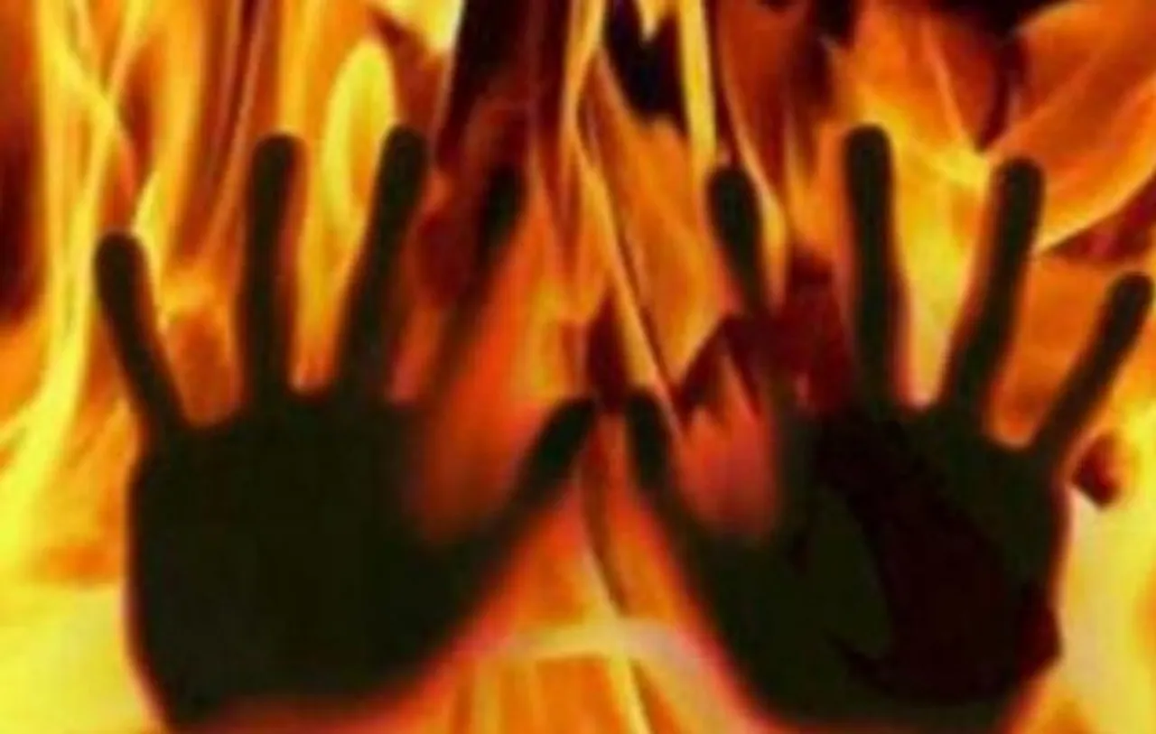 UP woman sets herself and daughters on fire following argument with husband