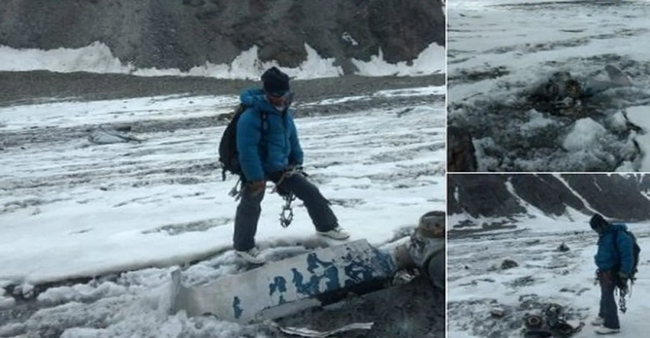 Plane crash victim’s body found after 50 years in glacier
