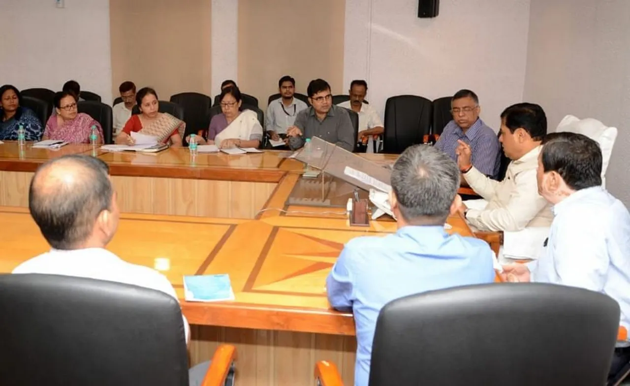 CM Sarbananda Sonowal reviews implementation of various Education schemes