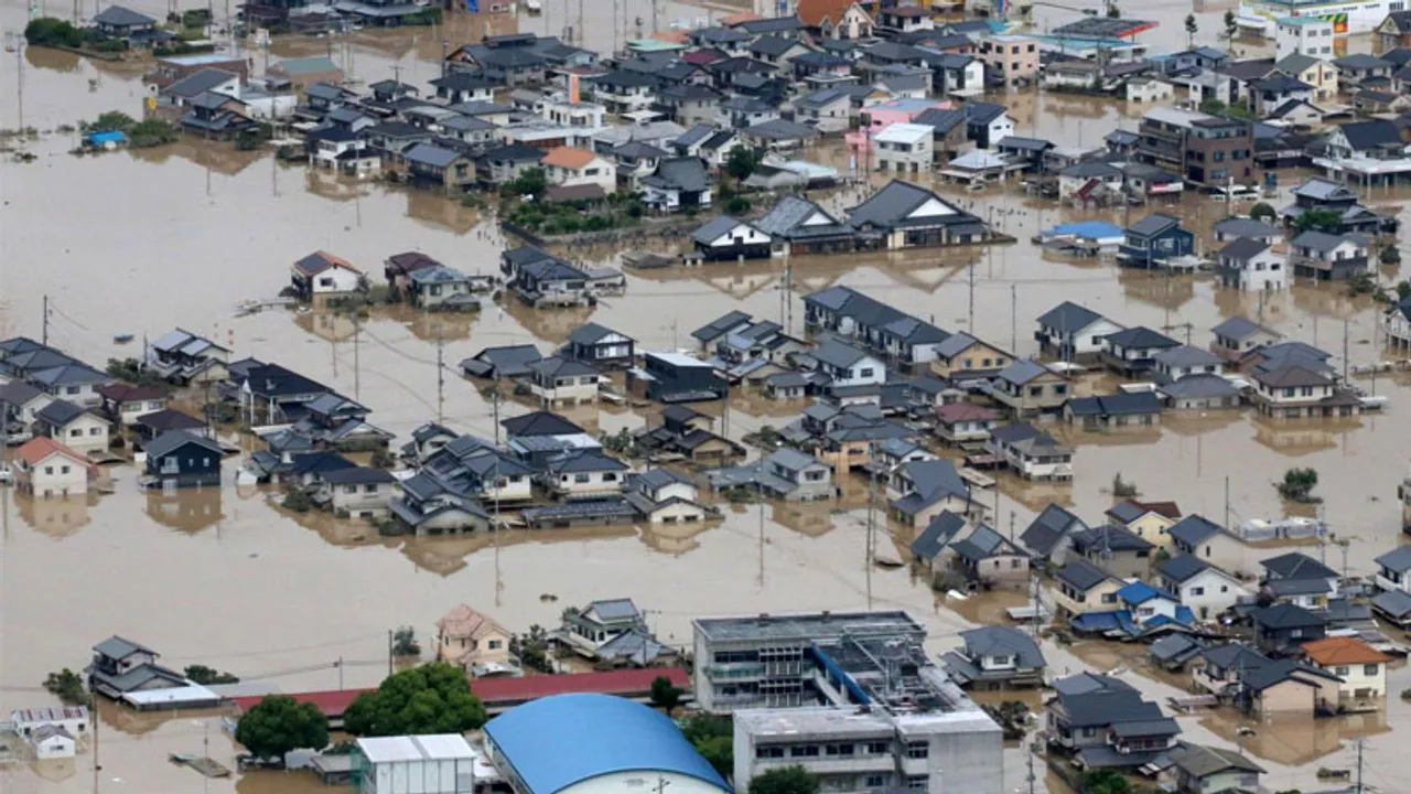 Japan Flood death toll rises to 176, PM Abe visits flood-hit Okayama