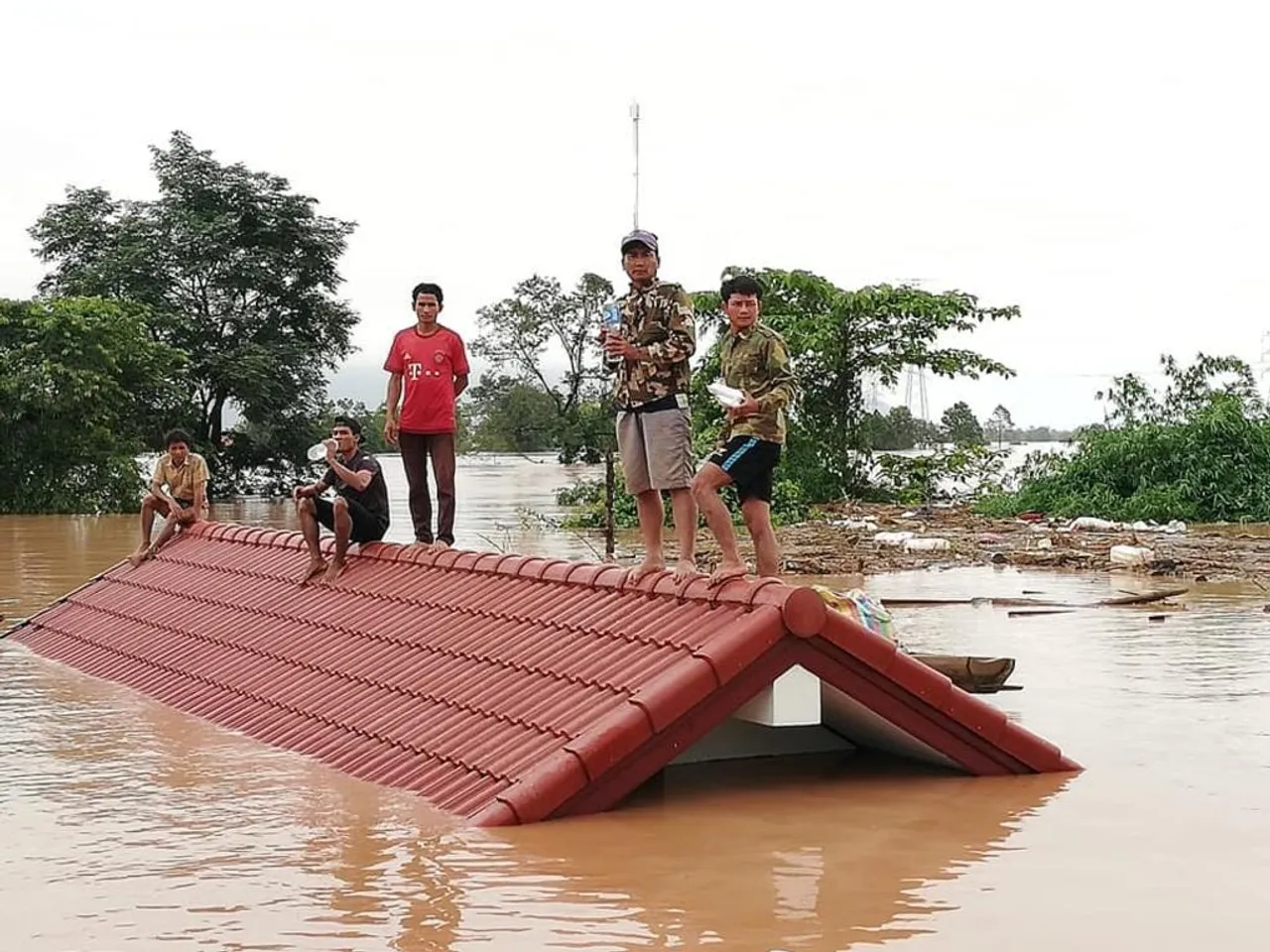 Laos dam collapse: Hundreds missing after flash floods hit villages