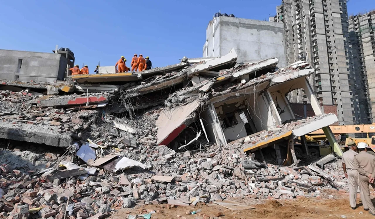 Two buildings in Greater Noida collapse, three bodies recovered