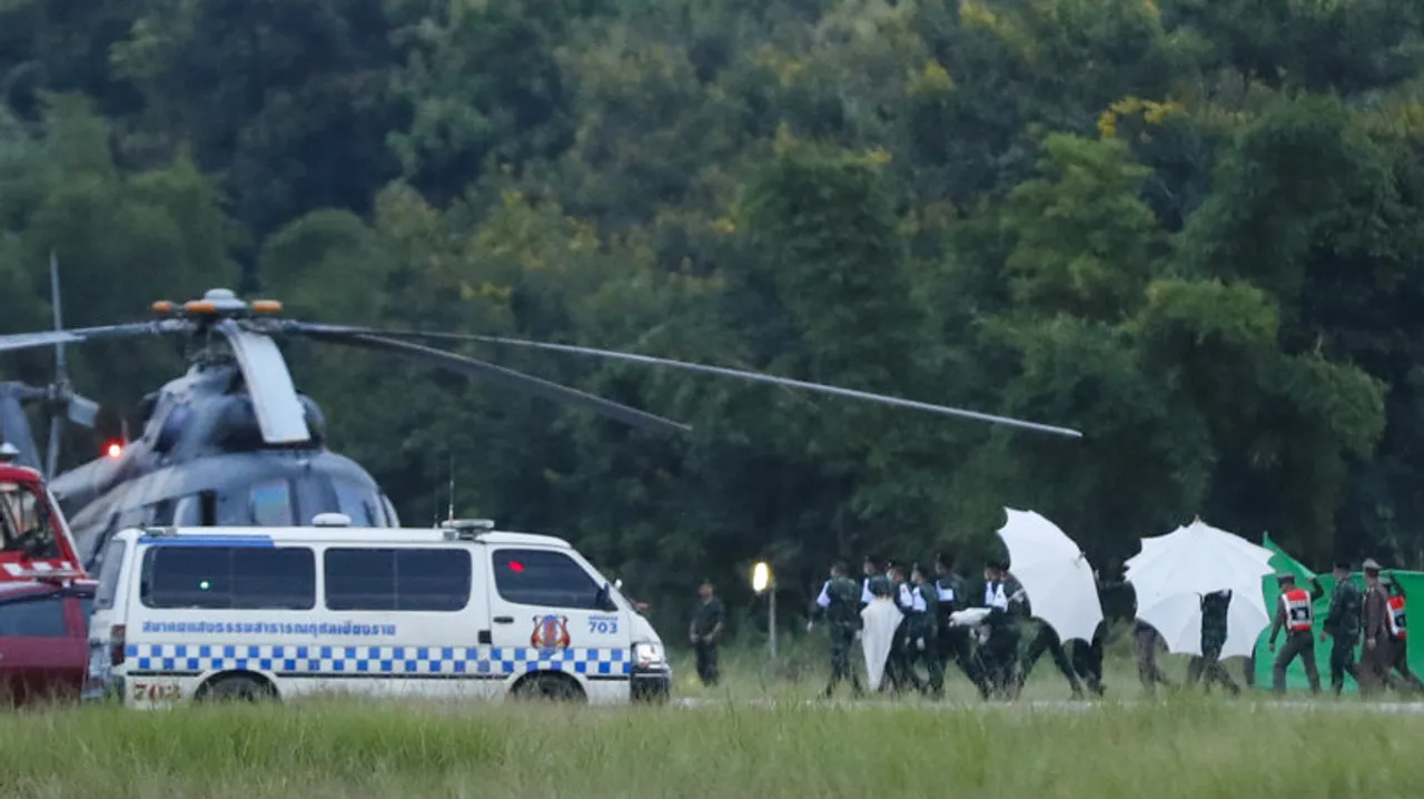 Thai footballers rescued, said to be in ‘good health’