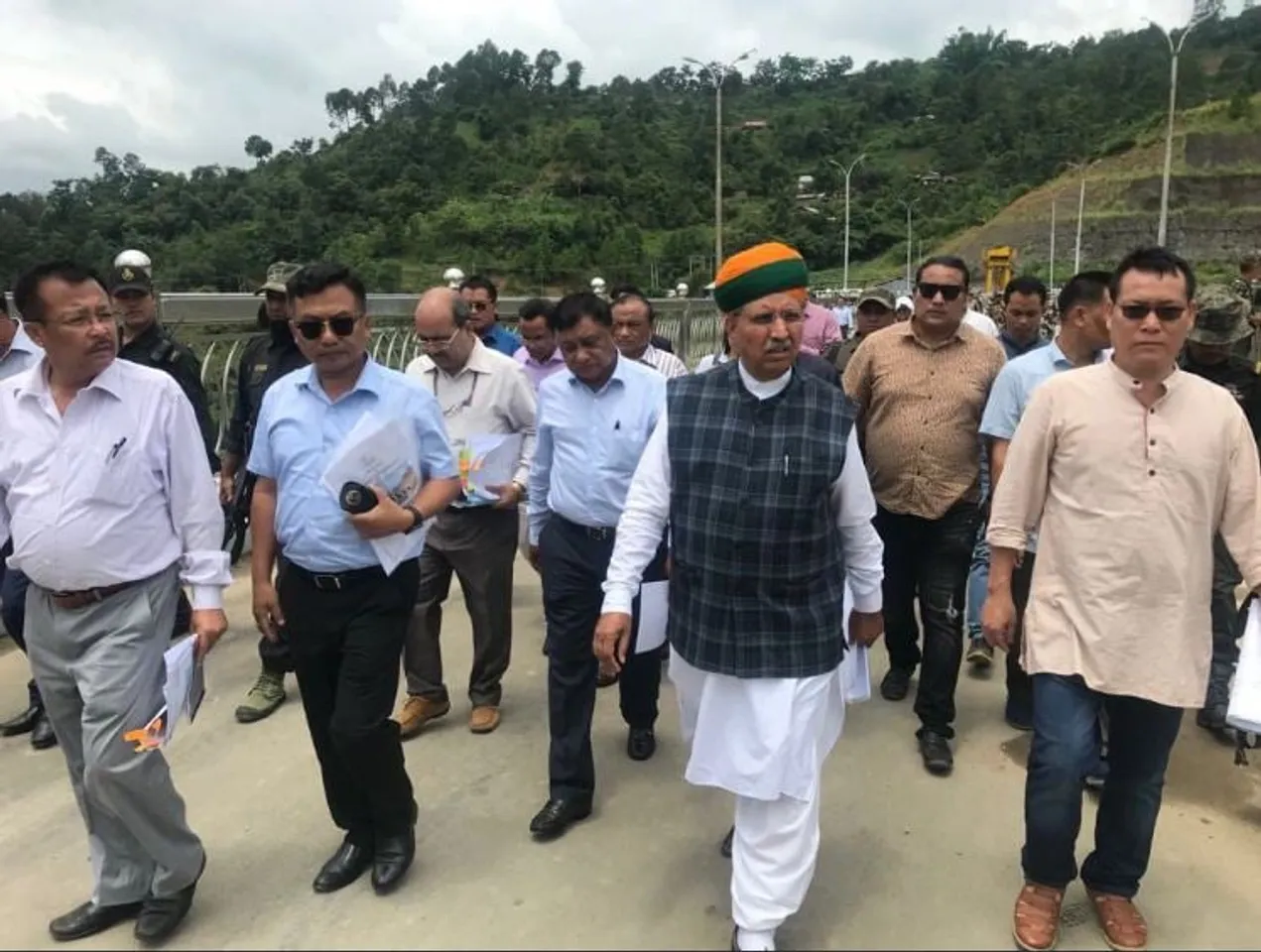 MoS Water Resources visits Manipur: Takes stock of flood situation