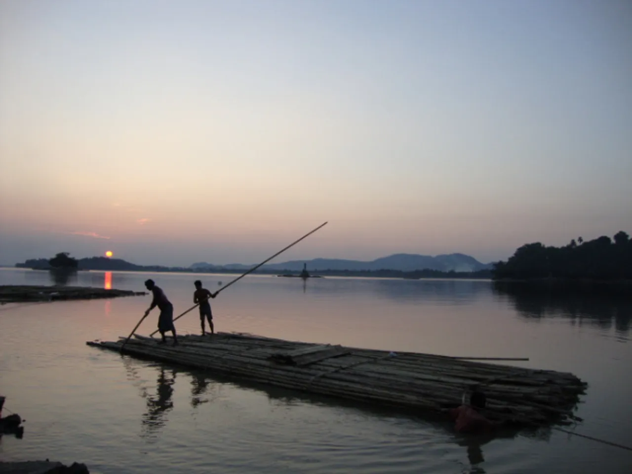 New bridge over Brahmaputra from Fancy bazaar
