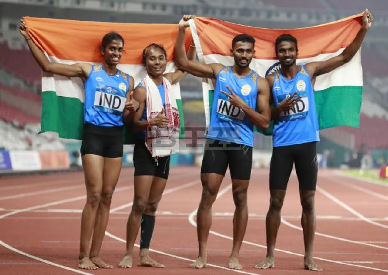 Hima Das wins another medal at the Asian Games 2018