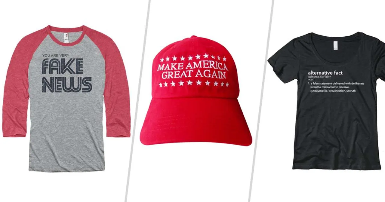 Newseum in US selling “Fake News” tshirts, “Make America Great Again” hats criticised