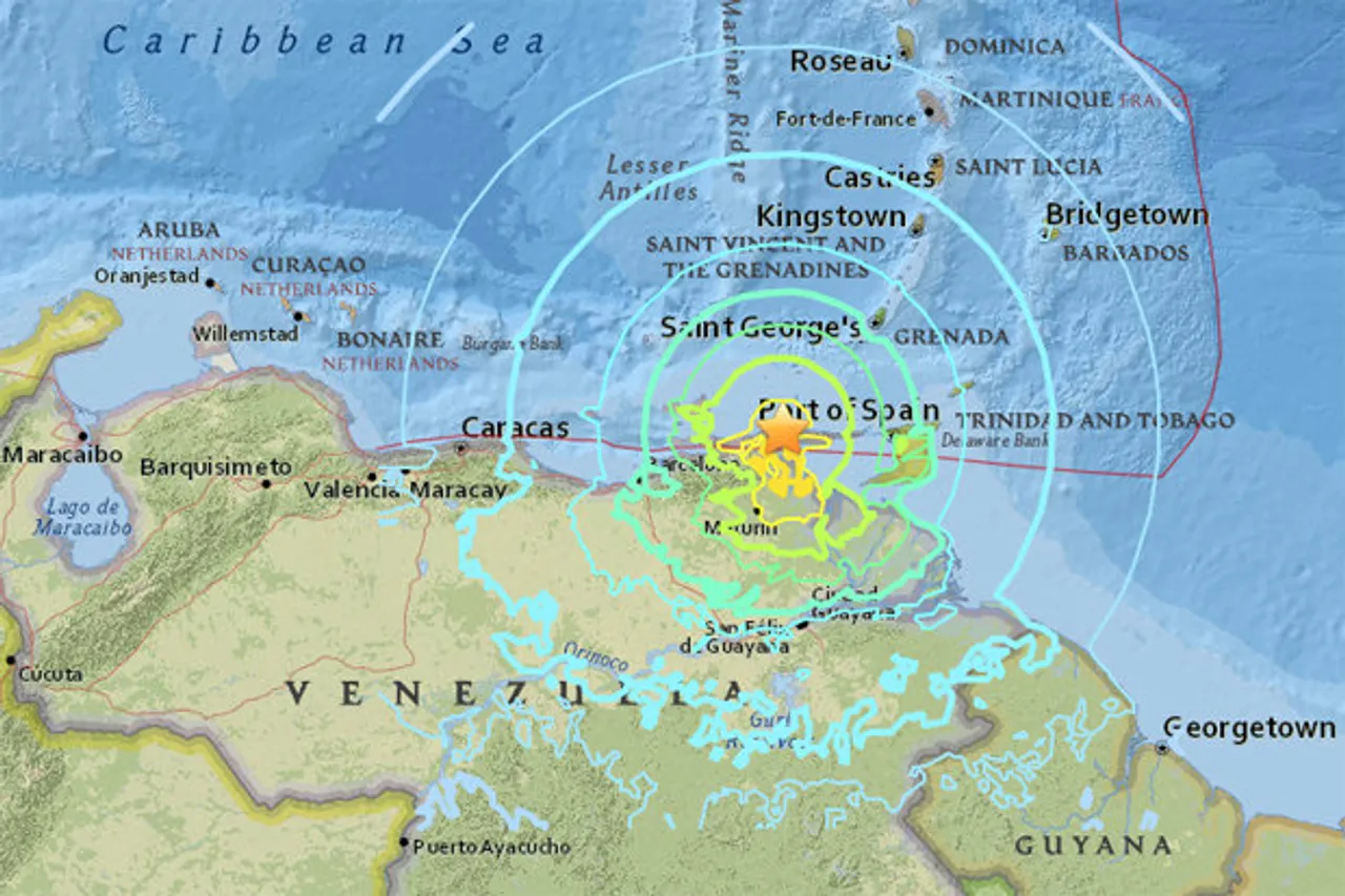 Massive quake shakes Venezuela